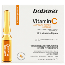 Babaria Ampollas Vitamina C 5 Unidades