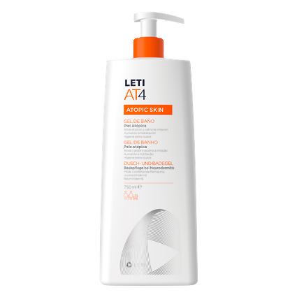 Leti AT4 Gel De Baño Piel Atopica 250ml