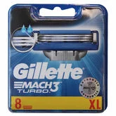Gillete Mach3 Turbo 8 Unidades XL