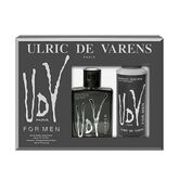 Ulric De Varens UDV Black For Men Eau De Toilette Spray 100ml Set 2 Piezas