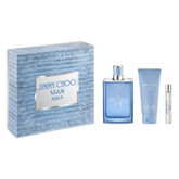 Jimmy Choo Man Aqua Eau De Toilette Spray 100ml Set 3 Piezas