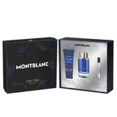 Montblanc Explorer Ultra Blue Eau De Perfume Spray 100ml Set 3 Piezas