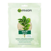 Garnier Bio Esponja Exfoliante Limpiadora De Konjac Natural