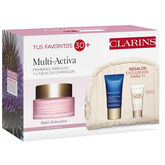 Clarins Multi-Active Crema De Día Para Pieles Secas 50ml Set 4 Piezas