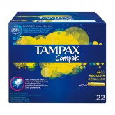 Tampax Compak Regular 22 Unidades