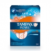 Tampax Pearl Super+ Tampones Con Aplicador 24