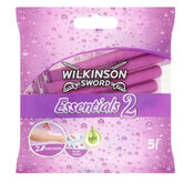 Wilkinson Girl Essentials Maquinilla Afeitar Desechable 5 Unidades
