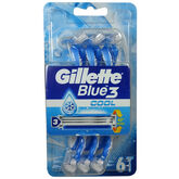 Gillette Blue 3 Cool Desechables 6 Unidades