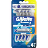Gillette Sensor3 Comfortgel x4