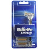 Gillete Sensor 3 Maquinilla y 6 Recambios