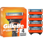 Gillette Fusion 5 Cargador 4 Unidades