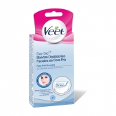 Veet Cera Fría Facial Piel Sensible 20 Unidades