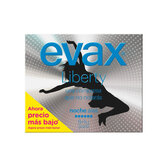 Evax Liberty Noche Normal Compresas Con Alas 9u