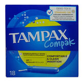 Tampax Compak Regular 18 Unidades