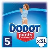 Dodot Pants Pañal-Braguita T-5 31 Unidades