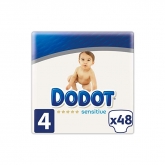 Dodot Sensitive Pañales T-4 48 Unidades