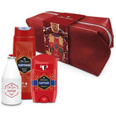 Old Spice Captain Gel De Ducha y Champu 250ml Set 4 Piezas