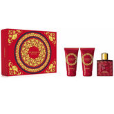 Versace Eros Flame Eau De Perfume Spray 50ml Set 3 Piezas