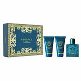 Versace Eros Eau De Toilette Spray 50ml Set 3 Piezas