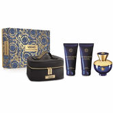 Versace Pour Femme Dylan Blue Eau De Perfume Spray 100ml Set 3 Piezas