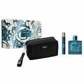 Versace Eros Pour Homme Eau De Toilette Spray 100ml Set 3 Piezas