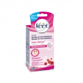 Veet Cera Fría Facial Piel Normal 20 Unidades