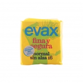 Evax Fina y Segura Normal Compresas 16 Uds.