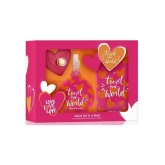 Agatha Ruiz De La Prada Love Love Love Eau De Toilette Spray 50ml Set 3 Piezas