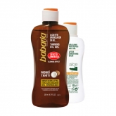 Babaria Solar Aceite Bronceador En Gel Efecto Luminoso 200ml Set 2 Piezas