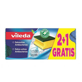 Vileda Salvauñas Antibacterias 3 Unidades