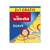 Vileda Suave Bayeta Odor Stop 3 Unidades