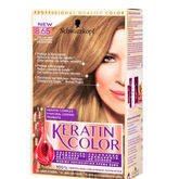 Schwarzkopf Keratin Color Tinte Permanente Rubio Claro Ambar