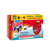 Bloom Max Moscas Y Mosquitos 1 Aparato Eléctrico + 2 Recambios