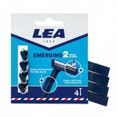 Lea Emerging 2 Hojas Cuchillas Desechables Pack 4 Unidades