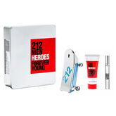 Carolina Herrera 212 Men Heroes Eau De Toilette Spray 90ml Set 3 Piezas 2021
