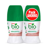 Byly Bio Natural 0% Invisible Desodorante Roll On 2x50ml