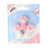 Inca Gomas De Borrar Gatito 3 Unidades