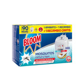 Bloom Mosquitos 1 Aparato Eléctrico + 2 Recambios