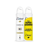 Dove Invisible Dry Desodorante Spray 2x200ml