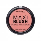 Rimmel London Maxi Blush Powder Blush Colorete Polvo 006 Exposed 9g
