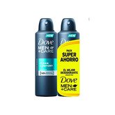 Dove Men Clean Comfort Desodorante Spray 2x200ml
