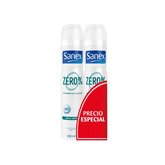 Sanex Zero Desodorante Extra Control Spray 2x200ml
