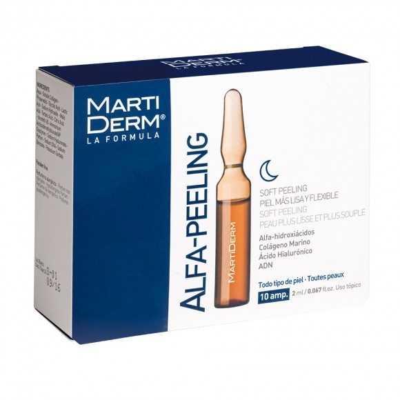 Alfa-Peeling de MartiDerm (10x2ml) de MartiDerm