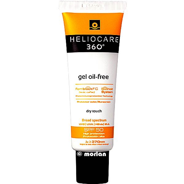 Heliocare 360 Gel Oil Free Toque Seco Rostro Spf50 50ml