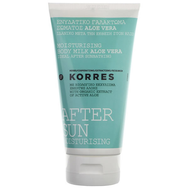 Aftersun hidratante de Korres con Aloe Vera