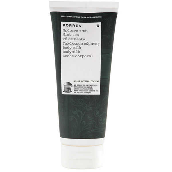 Korres leche corporal de té de menta