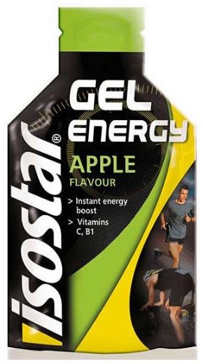 Gel energizante Isostar (sabor manzana)
