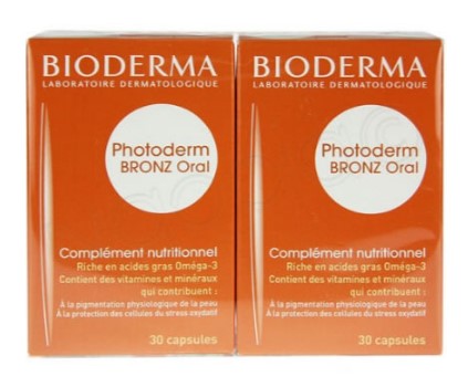 Bioderma Photoderm Bronz Oral 2x30 Cápsulas