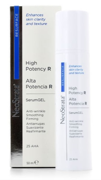 SérumGEL de alta potencia Neostrata: antiarrugas, suavizante y reafirmante (25 AHA). Indicado para todo tipo de pieles.