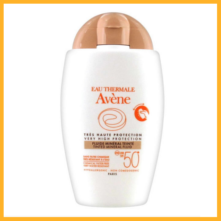  Avene Fluido Mineral Con Color Spf50+ 40ml